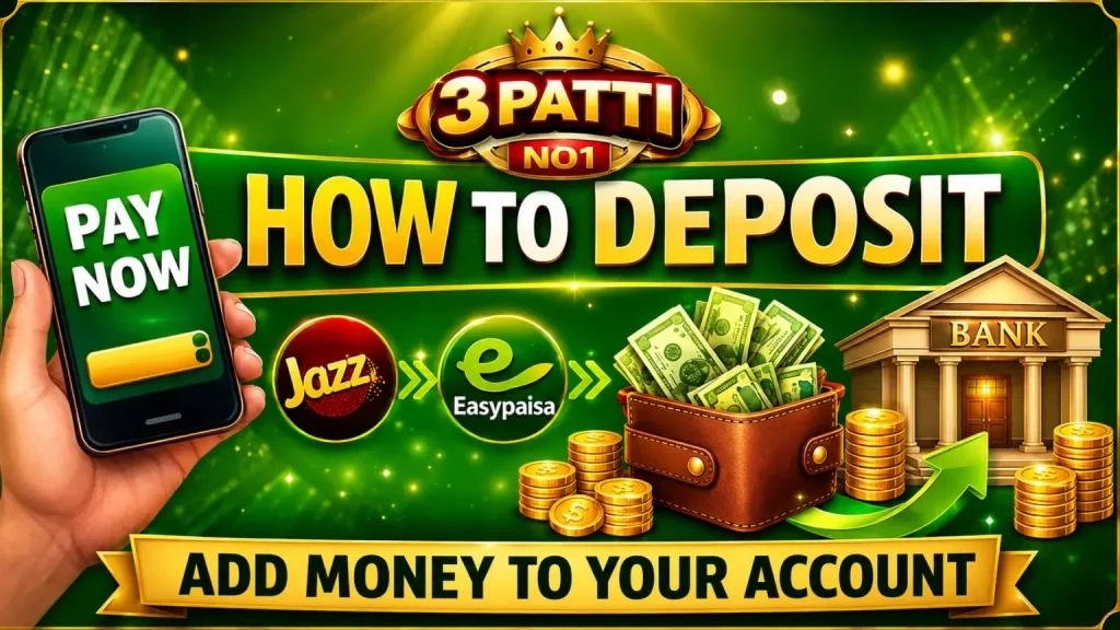 3 patti no 1 deposit
