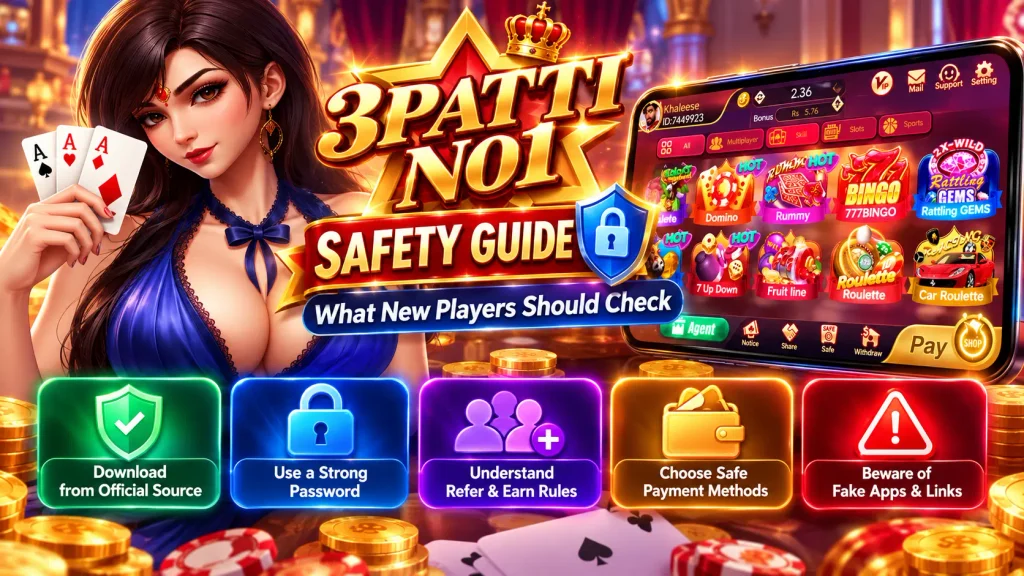 3 Patti No 1 Safety Guide responsible gaming tips