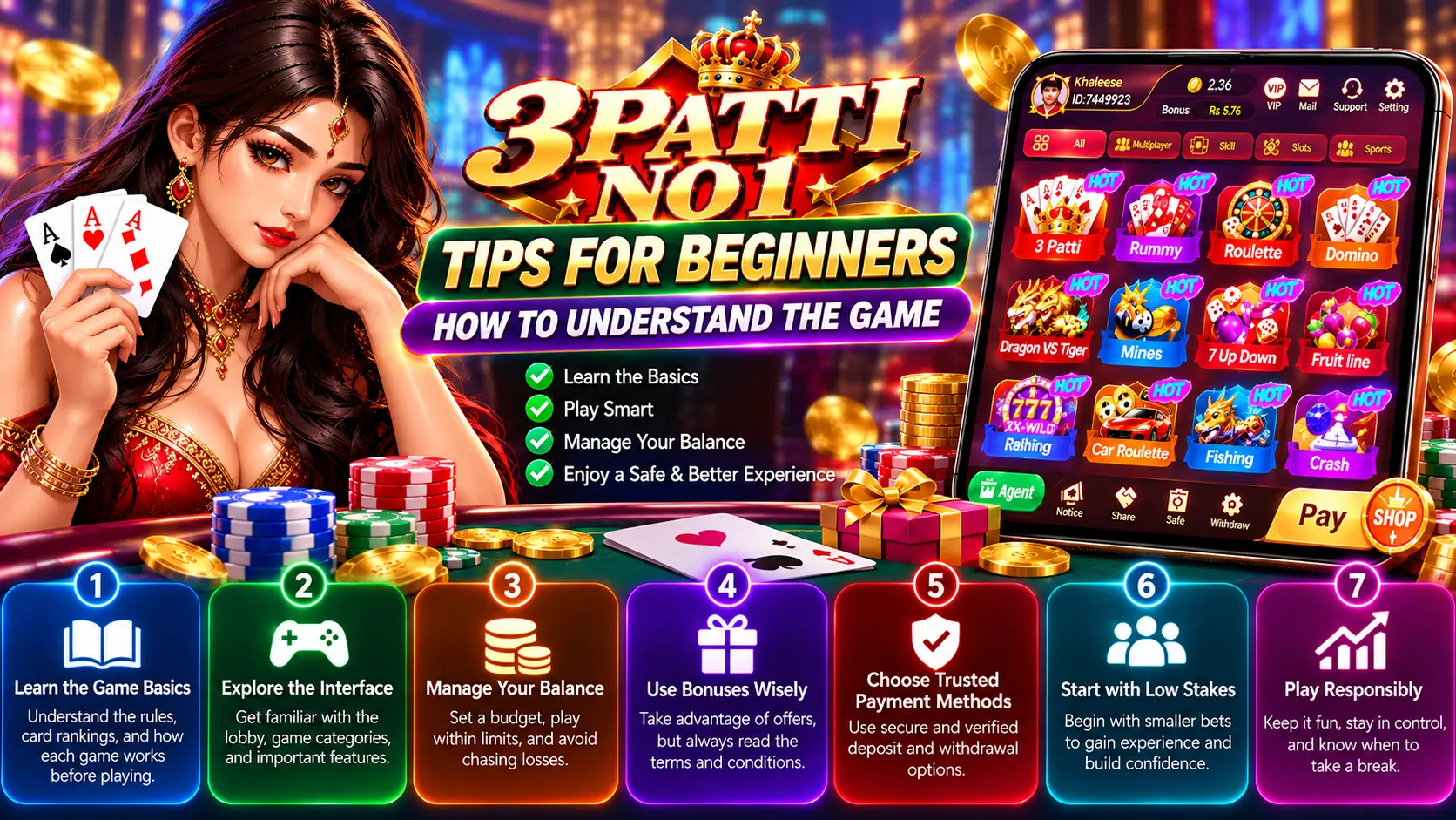 3 Patti No 1 Tips for Beginners