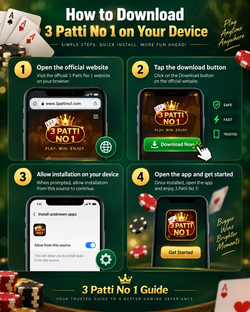 3 Patti Download Guide for Android device