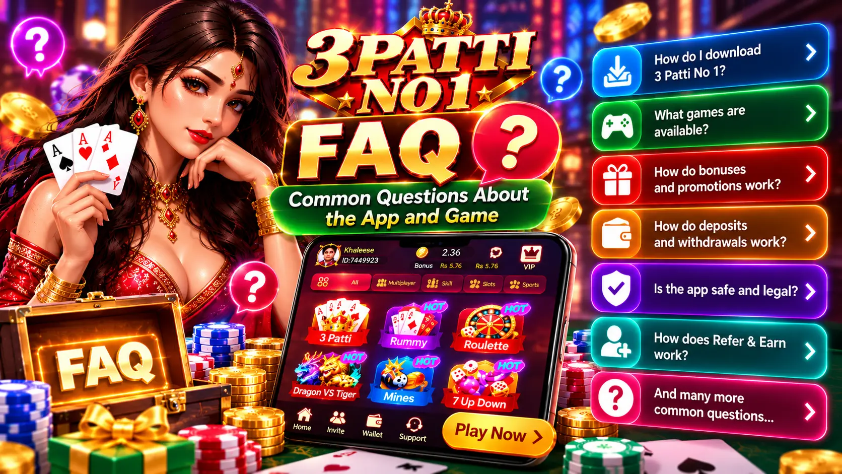 3 Patti No 1 FAQ